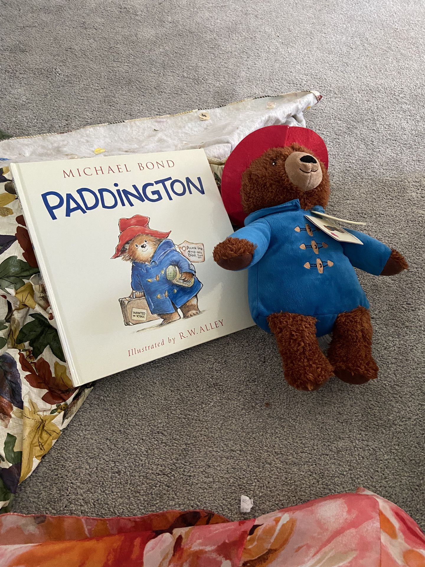 Paddington Bear Toy And Book