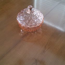 Candy Glass Jar (Pink)
