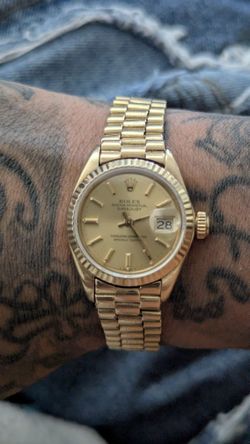Rolex Datejust 26 MM Working Perfect 18k Gold