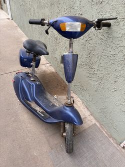 BMX Electric Mobility Scooter Blue