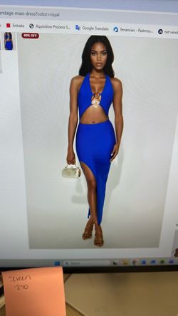 Bandage cut out dress