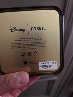 Disney Fossil Ring