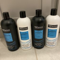 Brand new 4 tresemme shampoo and conditioner bundle set 