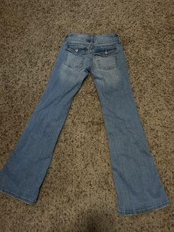 super low rise flare aeropostale jeans