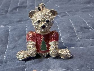 Macy's Holiday Lane Moving Christmas Teddy Bear