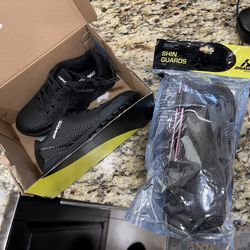 Kids Soccer Cleats And Guards