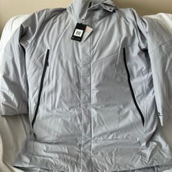 Nike ThermaFit 3 in 1 Parka Men's XXL light grey NWT MSRP $455, asking $275
