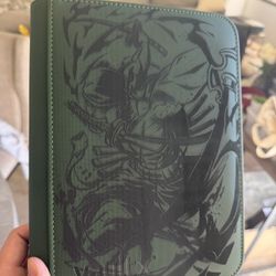 Zoro 4 Pocket Green binder Vaultx