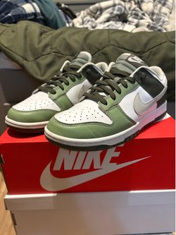 Pastel green dunks