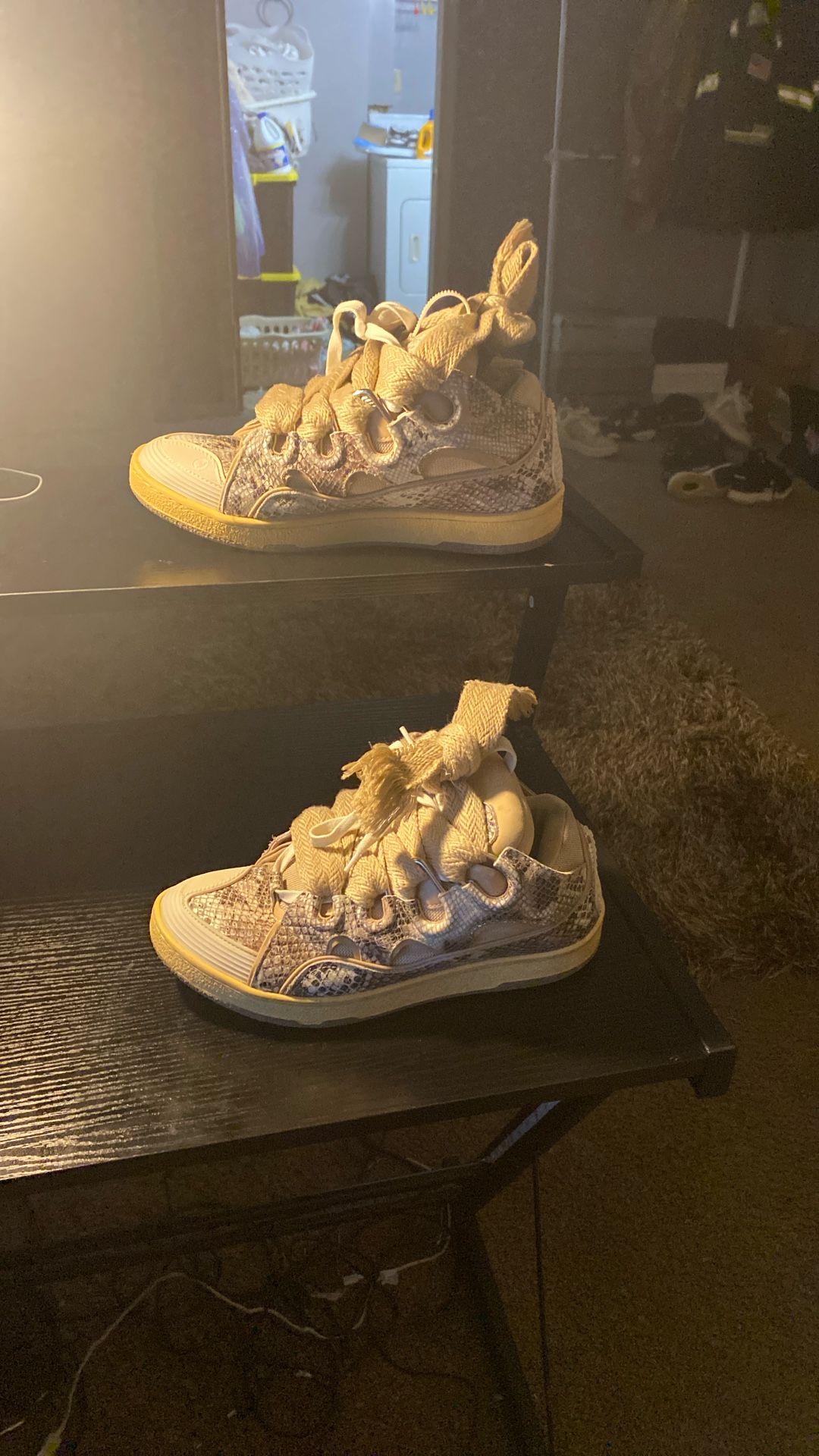 Lanvin Curb Sneakers