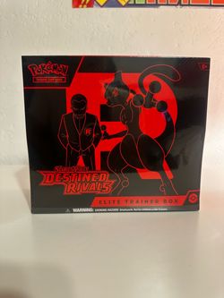 Destined Rivals ETBs Sealed
