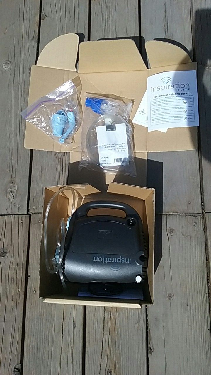 Inspiration Elite compressor nebulizer system number HS458