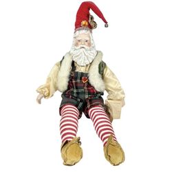 Vintage Bradley's Collectible Doll The Toy Maker PTD 63 Workshop Elf Santa Fairy