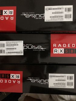Sapphire pulse AMD RX 580 8GB Brand New