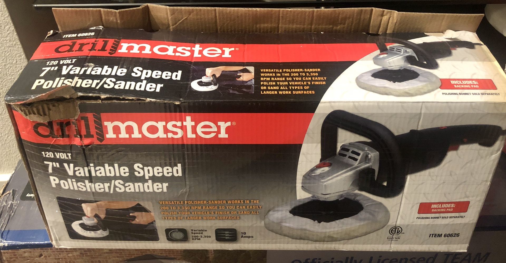 Drill master polisher / Sander - New in Box