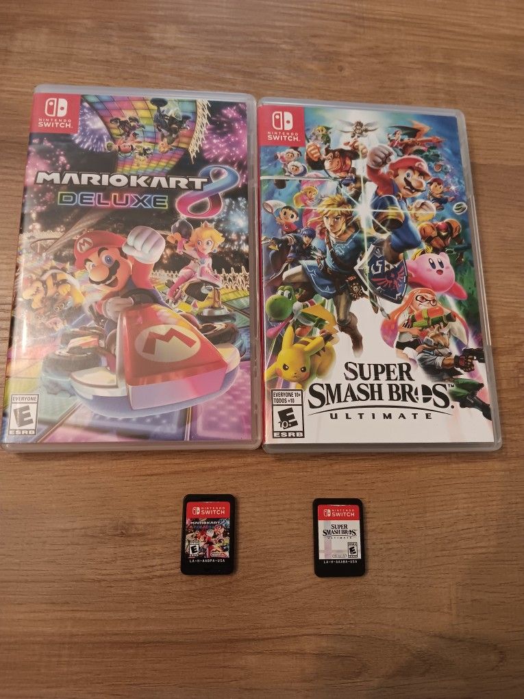 Mario Kart 8 And Super Smash Bros