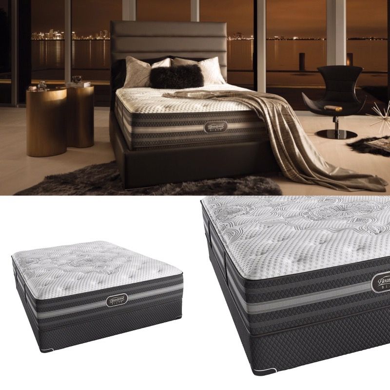 SIMMONS BEAUTYREST BLACK MATTRESS