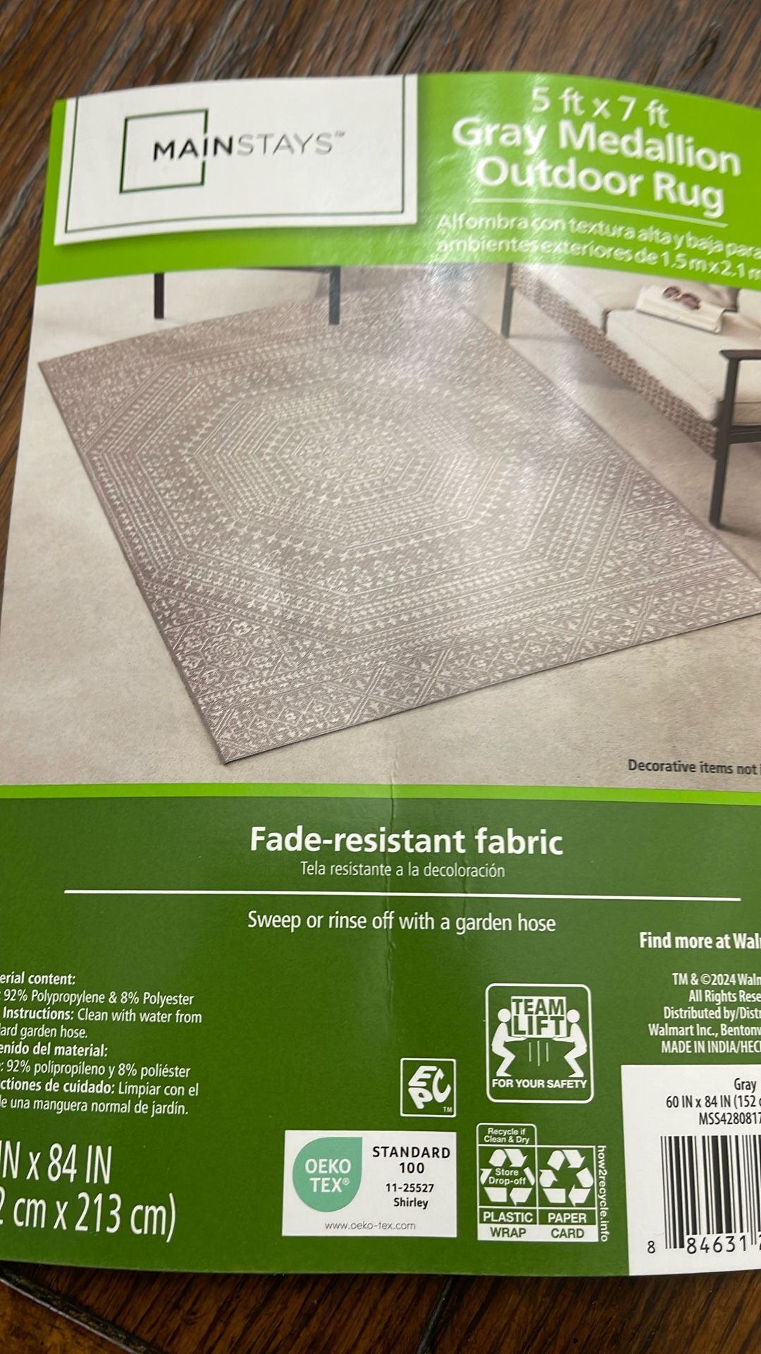 3 Units Outdoor Rugs