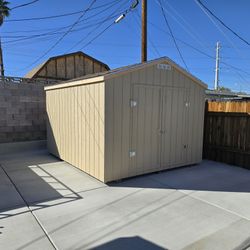 New 10x12 Storage Sheds Installed On Site In One Day $2695