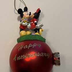 Mickey & Minnie Mouse Christmas Ornament 