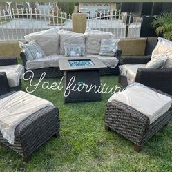 Brand New Patio Outdoor Furniture Set Sunbrella Fabric 