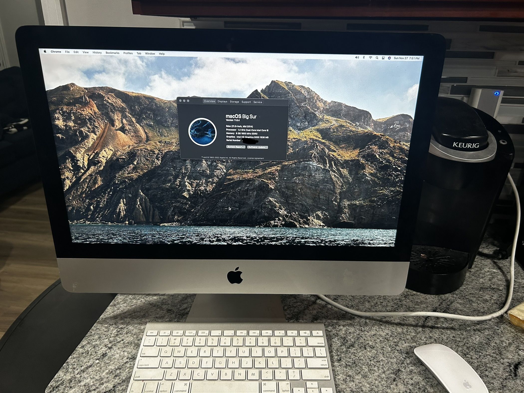 Apple iMac (21.5 Inch, Mid 2014)
