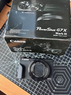 Canon Powershot G7x Mark III 20.1 MP Black Digital Camera