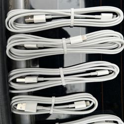 ipad airpod iphone cables 5 for 20$ bundle deal  6 feet 3 feet and 10 feet available 