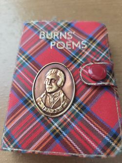 Miniature BURN'S POEMS Book