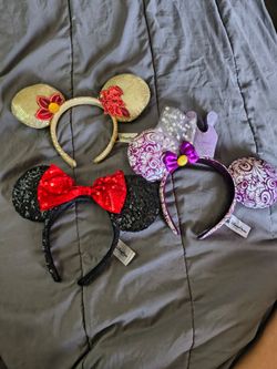 3 Minnie ears