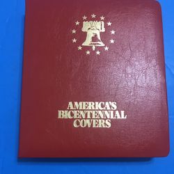 Excellent America's Bicentennial Covers 1(contact info removed)  EmbosseBinder W/ 19 Envelopes