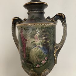 Antique Porcelain Lamp