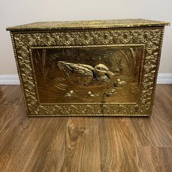 Brass Store box 17.5x17.5x26 Wide
