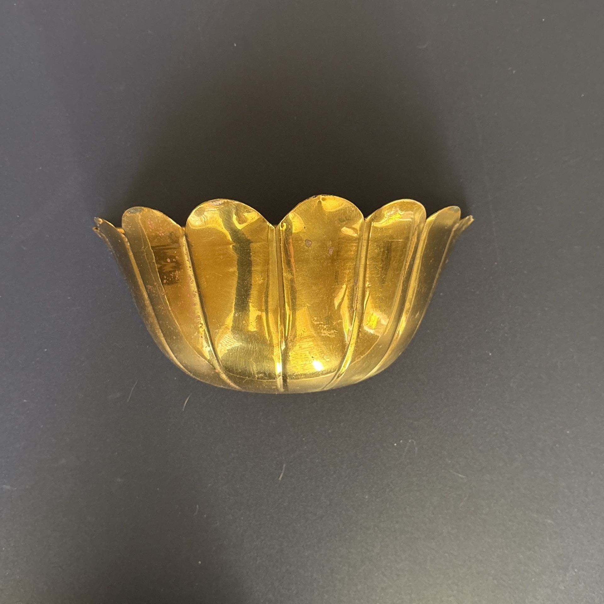 Solid Brass Wall Planter