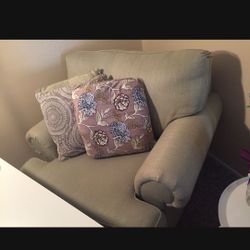 Special Order Chair With ottoman From Living spaces 