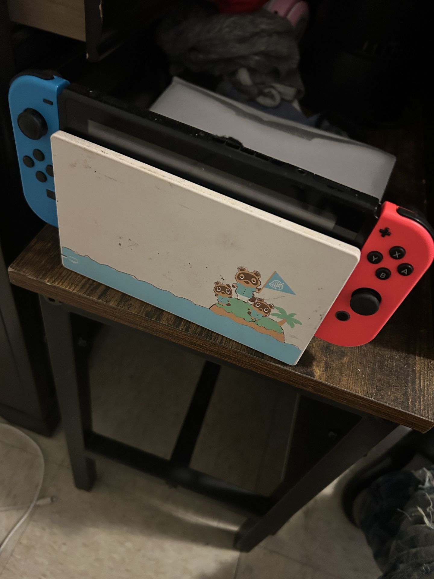 Red And Blue Nintendo’s Switch With Hdmi Box