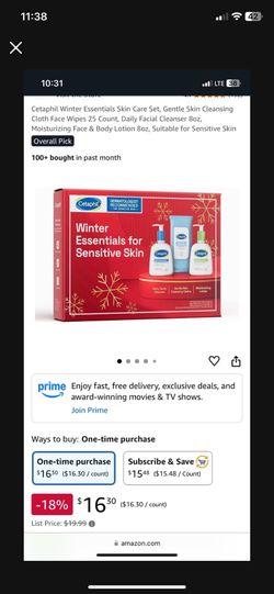 Cetaphil Gift Set New $10 