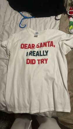Funny White Christmas Tshirt 