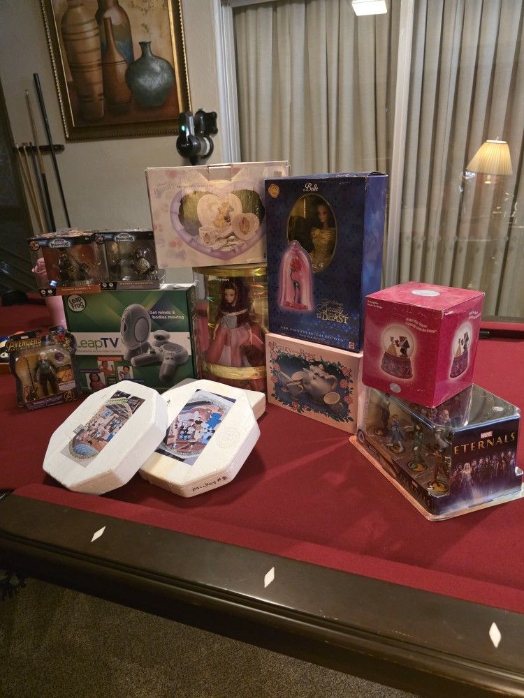 Vintage Disney and Marvel Collector's Items