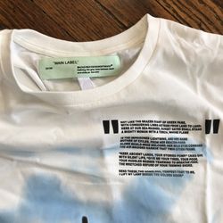 forsvinde vride Høne Off White Liberty Tee Size Large for Sale in Queens, NY - OfferUp
