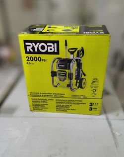 RYOBI 2000 PSI Electric Pressure Washer – Brand New