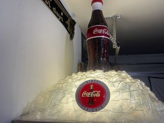 Coca-Cola light up Sign