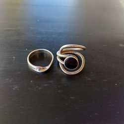 925 Silver Rings $8 each SEE DESCRIPTION AND PHOTOS 