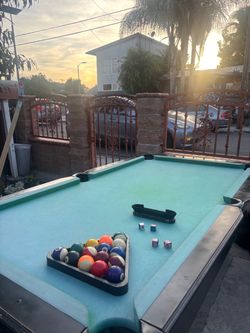 Pool table 8 ball