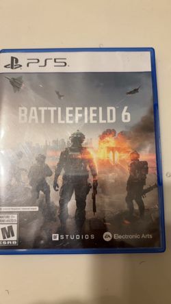 🔥 Battlefield 6 PS5 – Disc & Case – $40 OBO