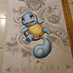 Jumbo Poster- Squirtle 