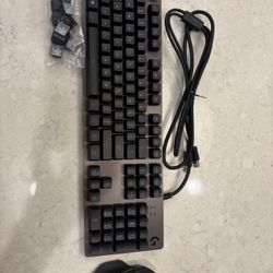 Logitech Keyboard And Razer Mouse