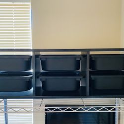 1 TROFAST Wall Storage  (In Black)