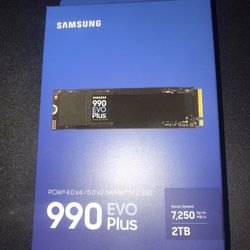 Samsung Evo Plus 2TB M.2 SSD
