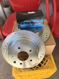 Rear Rotors and Brakes For A 2001-2006 Nissan Altima or for a Maxima.